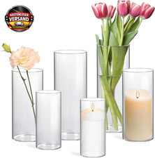 Glasvase Set 6 Stück