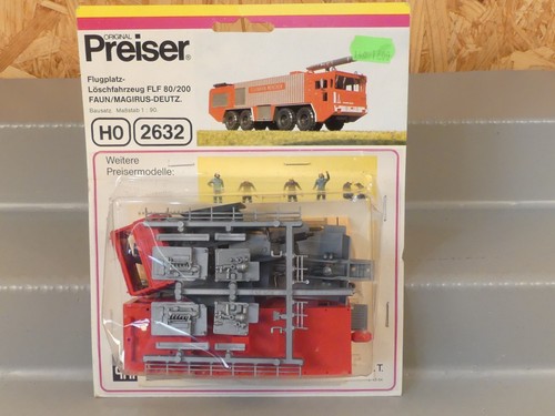 Preiser 2632 feuerwehr faun - preiser,