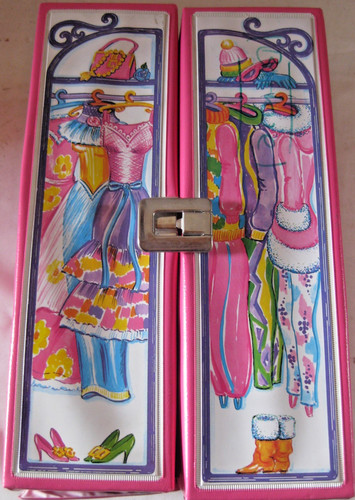 Barbie schrankkoffer 1976 - barbie,