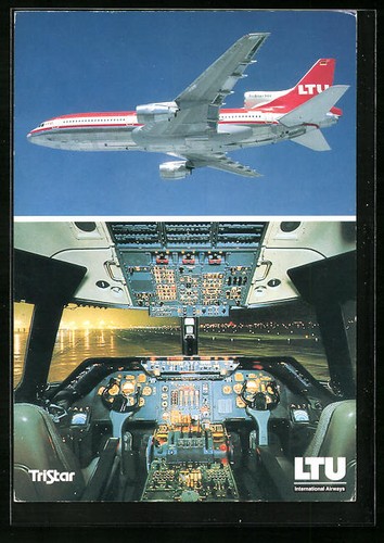 Ansichtskarte flugzeug vom typ - ansichtskarte,
