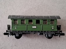spur n personenwagen Arnold Rapido Nebenbahn Bayrisch grün tonnendach vintage 