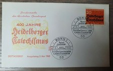 Ersttagsbrief, 400 Jahre Heidelberger Katechismus, Mi. Nr. 396, Sonderstempel