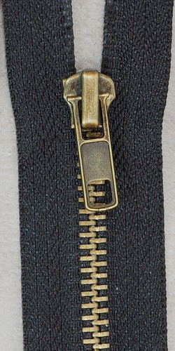 Reißverschluss metall 6mm - metall,