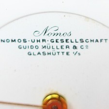 "NOMOS-Glashütte"  HERREN TASCHENUHR;  Ankerhemmung; gute Funktion, ca. 1910