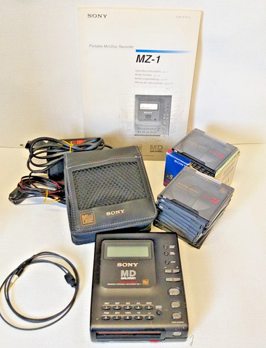 Sony minidisc md - mz-1,