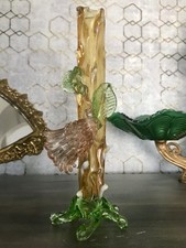 Antik Vase Glasvase Jugendstil