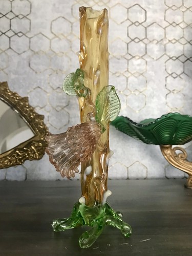 Antik vase glasvase - vase, jugendstil