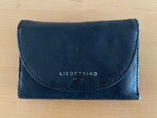 Liebeskind Geldbeutel, Leder, schwarz