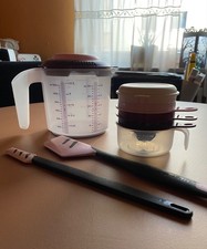 Tupperware Back-Set, Rühr-Mix 1,25 l, Küchenperle, kl. und großer Topschaber