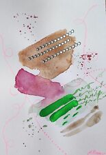 Watercolor Abstrakt Zeichnung Bild Kunst Malerei Art painting drawing picture