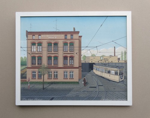 Straßenbahn berlin gemälde - berlin,,