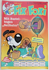 Fix und Foxi Band 47/1983 mit dem Bastelkarton "Seilbahn"