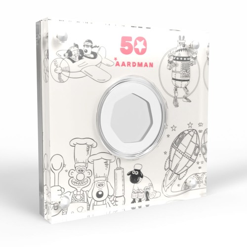 Years aardman 50p - aardman, coin