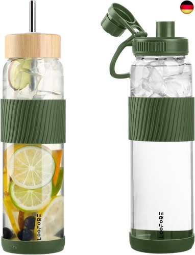 Glasflasche liter 1l mit - glasflasche,