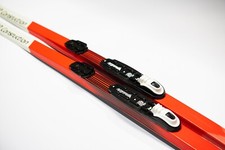 Red and White Waxless 195 cm