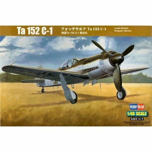 Hobby boss focke wulf 152 - ta,