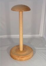 Hutständer Perückenständer Mützenständer Hut Holzständer Perückenaufbewahrung