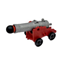 Playmobil rote Kanone mit Geschoss zu Piratenschiff 6678 Ersatzteil Piraten