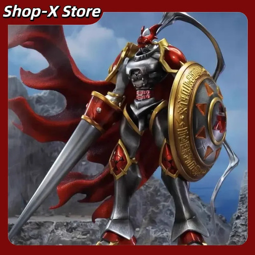 Digimon figur dukemon red - digimon,