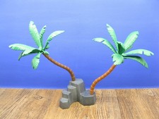 2x Palme auf Felsen Zubehör