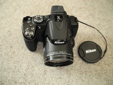 Nikon Coolpix P520, Zoom 42 Digitalkamera in schwarz / defekt!