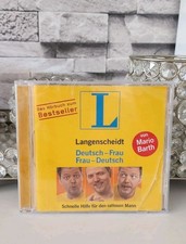 Hörbuch: MARIO BARTH LANGENSCHEIDT Deutsch - Frau, Frau - Deutsch" Neu 