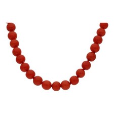 Korallen Halskette 585 Gold