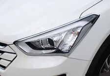 ZUBEHÖR FÜR HYUNDAI SANTA FE 2012-2015 TUNING SCHEINWERFER CHROM RAHMEN