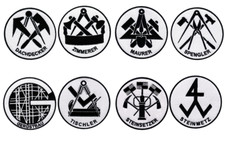 JOB Zunft-Stickaufnäher –