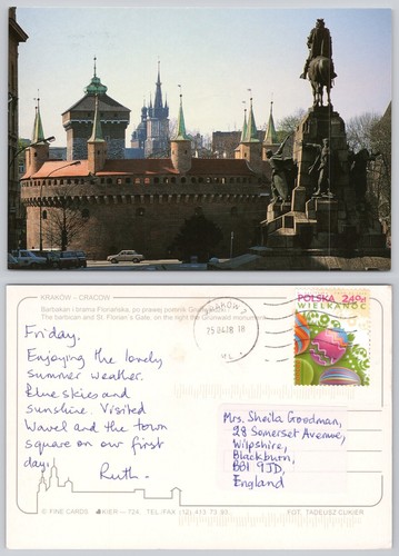 X00168 barbakan krakau polen - x00168,