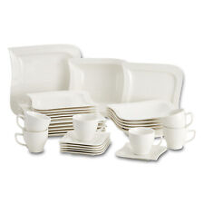 Geschirrset 6 Personen weiß