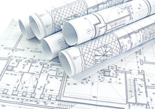 großformatiger CAD Plan Druck
