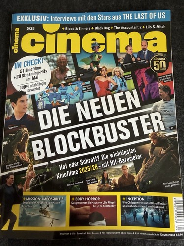 Cinema 2025 die neuen - cinema,