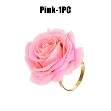 Blumen Serviettenringe Rote