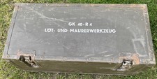 BW Bundeswehr Holzkiste Transportkiste Kiste Box Tisch Werkstatt Deko Werkzeug