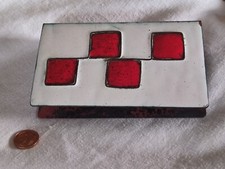 Vintage Emaille Etui Hülle