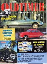 Oldtimer Magazin 5/1992, Citroen DS Cabrio, Saab 96, Audi, Rolls Royce, Kuba