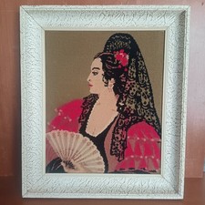 Leinwandbild Spanische Frau