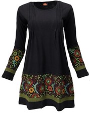 Baumwoll Minikleid Boho chic