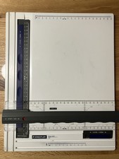 Zeichenplatte Staedtler Mars 661 A4 + Tasche + Schablone Rothring Ausbildung 2