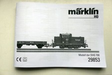 Märklin Anleitung Bedienungsanleitung Diesellok DGH 700 aus 29853