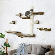 PawHut Katzen Kletterwand Set