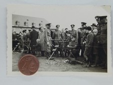 Foto  Wehrmacht Soldaten führen MG Maschinengewehr vor Kinder Atelier Oberstein