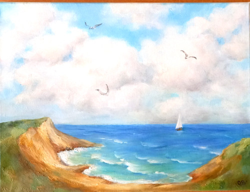 Meer gemälde neu handgemalt - neu,