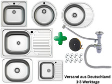 Edelstahl Einbauspüle – Verschiedene Modelle, Modernes Design, Langlebig