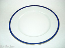 Speiseteller 26 cm   Rosenthal Aida Azur Porzellan