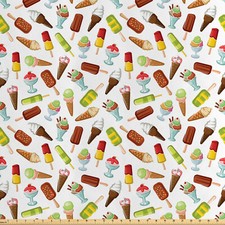 Eis Satin Stoff als Meterware