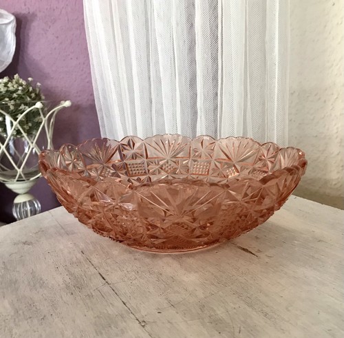 Antik groß rosalin rosa glas - antik,