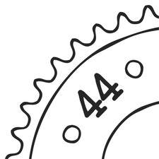 Kettenrad 44 Zähne (Tei. 530)