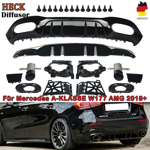 Heckdiffusor auspuffblende - heckdiffusor,